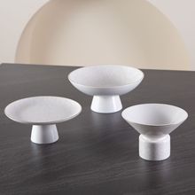 新中式高级酒店摆台餐具甜品盘果盘黑珍珠米其林会所餐具