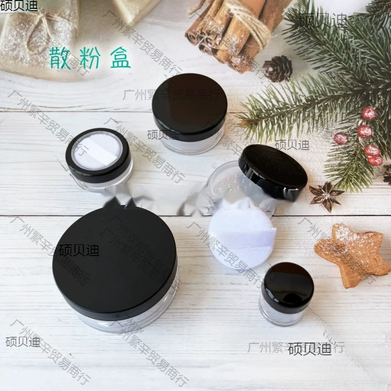 Коробка для рассыпчатой пудры 1 пустая коробка для макияжа сито сетка для пудры с мини-большой, большой и маленький 5 портативный пудра