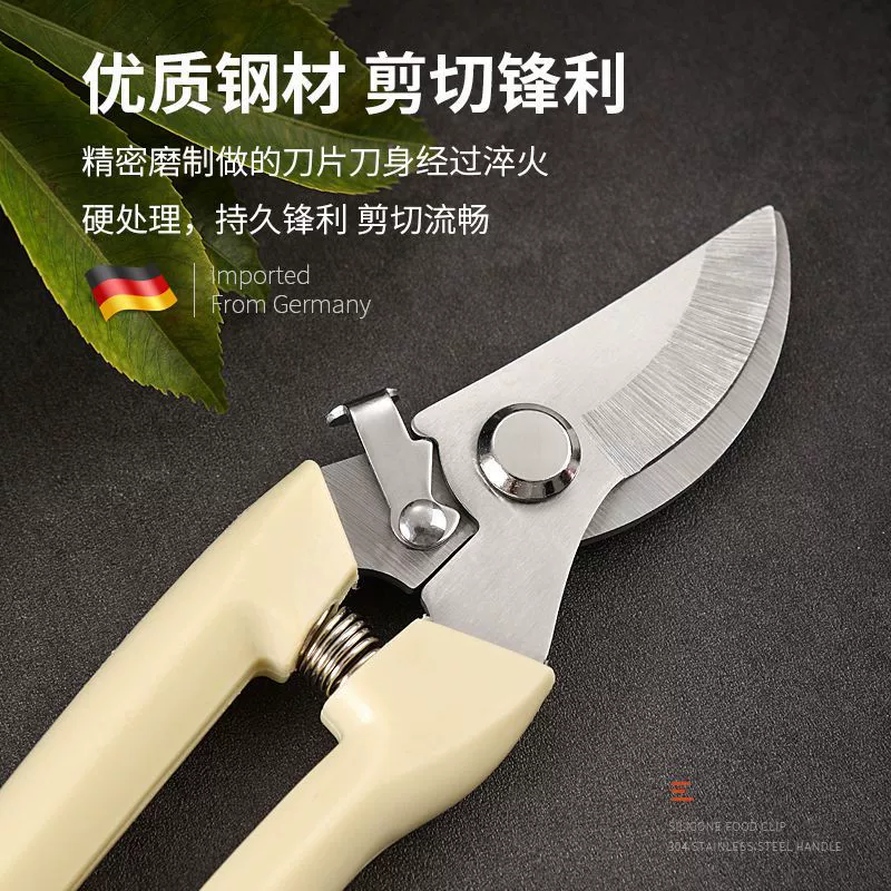 Бытовые ножницы для обрезки фруктовых деревьев для обрезки цветов, сбора фруктовых веток, зеленения, прививки и садоводства.