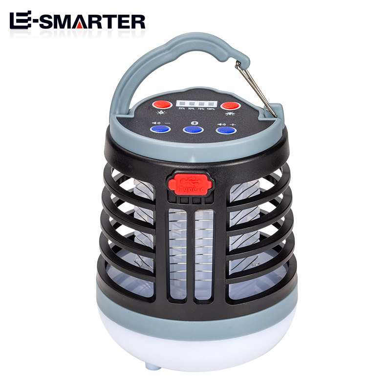 Cross-border LED electric shock mosquito killer lamp with Bluetooth audio USB charging lighting mosquito trap household mosquito repellent lamp