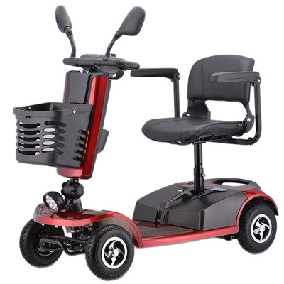 High-Power Elderly Mobility Scooter, Four-Wheeled | Qatlanan elektrik velosipedlər