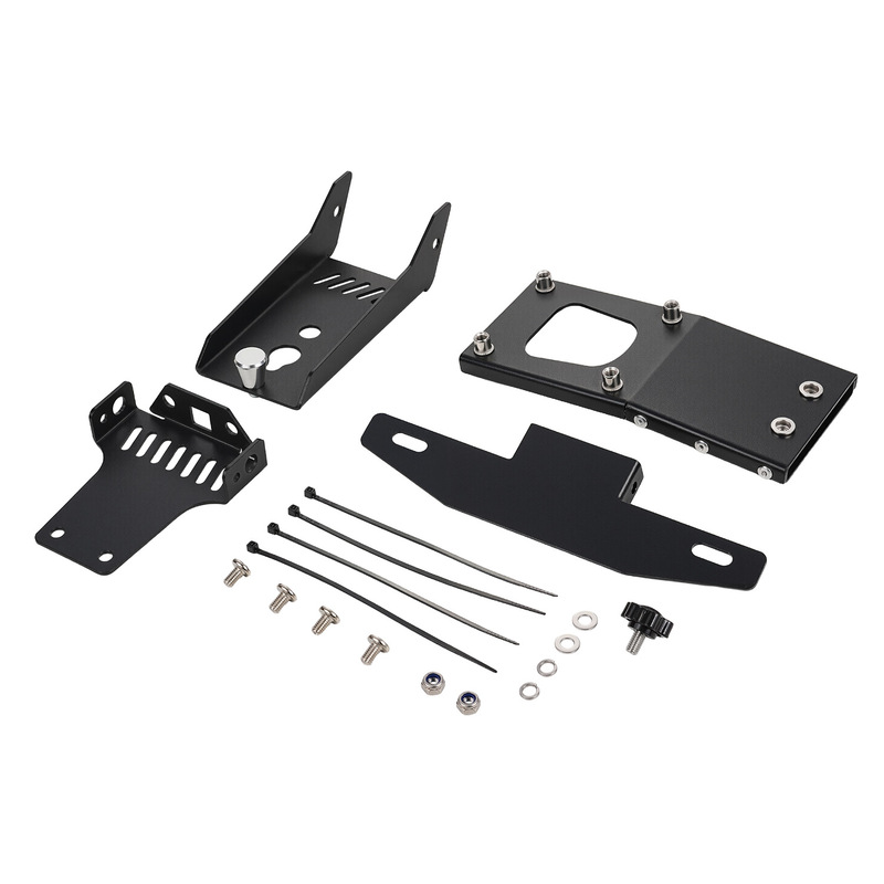Suitable for Ultra Bee Motorcycle Modification Accessories, Iron Black Quick-Release Qulong Motorcycle License Plate Holder Suitable for Ultra Bee Motorcycle Modification Accessories, Iron Black Quick-Release Qulong Motorcycle License Plate Holder