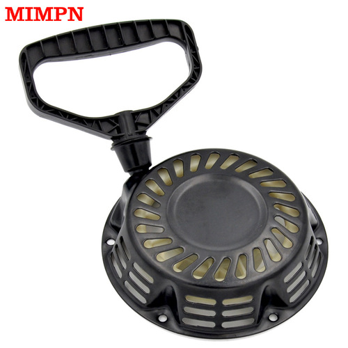 Applicable to universal brand 168 large handle black spare parts starter assembly gasoline engine pull handle