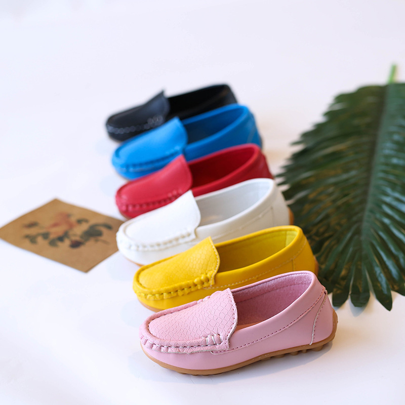 Fábrica directa para zapatos de cuero de niñas zapatos de cuero de niños zapatos de niñas zapatos de niños zapatos de primavera y otoño zapatos de bebé de color dulce image 3