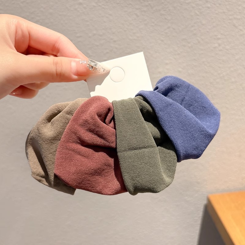 Dopamina máscara de color para niños anillo de cabello cuerda de cabeza chica cola de caballo cuerda de cabeza elástica no adornos de cabello al por mayor