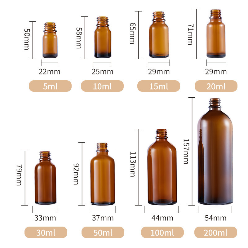 10ml茶色ガラスエッセンシャルオイルボトル30ml茶色化粧品スプレーボトルピュアフラッシングボトル50エッセンシャルスポイトボトル|undefined