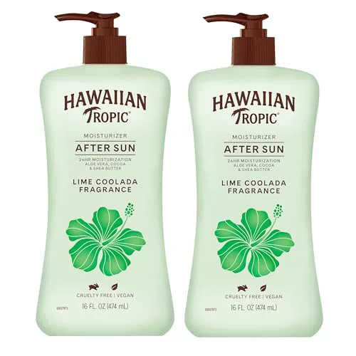 После солнца увлажняющий лосьон для тела Hawaiian Tropic, с кокосовым маслом, 8 oz (примерно 226 г)