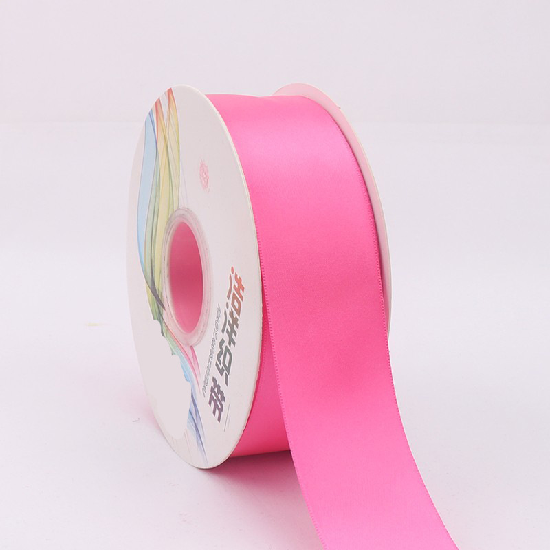 Cinta de satén de doble cara de 4 cm para manualidades, cinta de poliéster, cinta para flores, cinta de seda, cinta para decoración de pasteles, cinta para cajas de regalo, accesorios para el cabello, lazos para regalo image 24