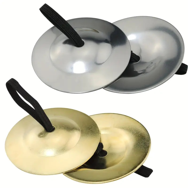 Danza del vientre dedo dial dedo (1 par) dedo tazón mano dial danza mano decoración apoyos Orff