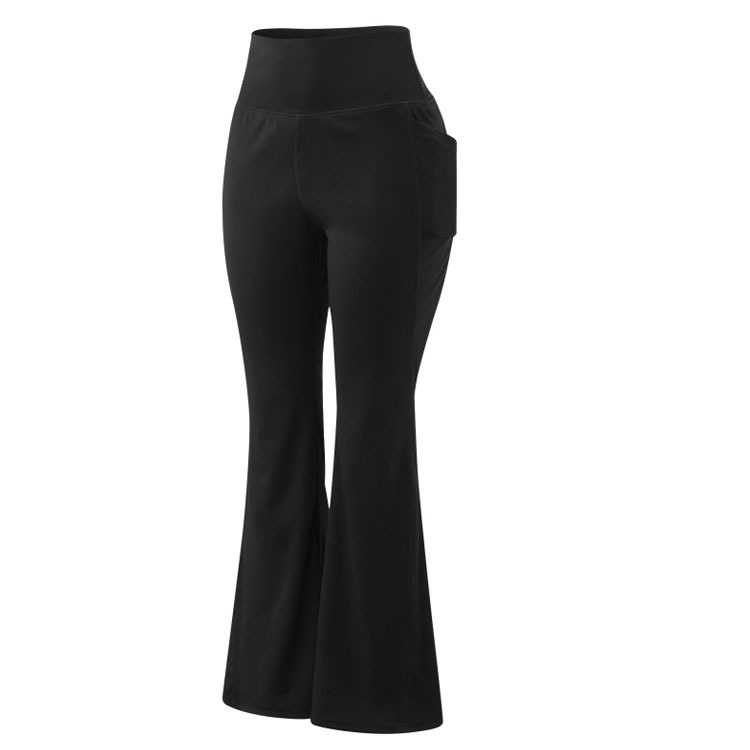 Γυναικεία Ρούχα Νέο στυλ παντελόνι καμπάνα, ψηλόμεσο παντελόνι ανόρθωσης γλουτών, γυμναστικό παντελόνι γυμναστικής με εφαρμοστή εφαρμογή, αναπνεύσιμο παντελόνι αθλητικής γυμναστικής_voghion.com