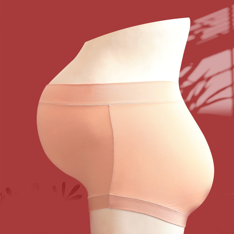 Beauty 9355 pregnant skin treasure high waist modal underwear skin-friendly delicate L code spot Boxed Wholesale
