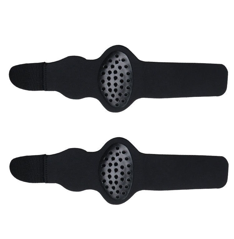 almohadilla de protección de pies de arco con agujero ventilable almohadilla de zapato de arco soporte amortiguador centro de pie semicolor de pie plano almohadilla ortopédica almohadilla de arco