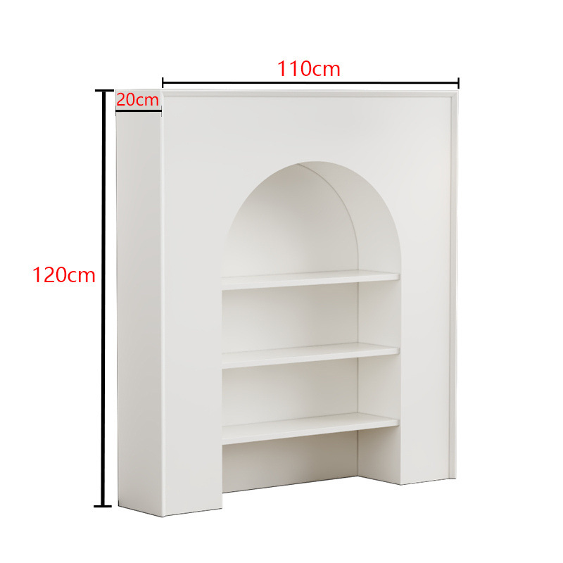 흰색 벽난로 길이 110CM*폭 20CM*높이 120