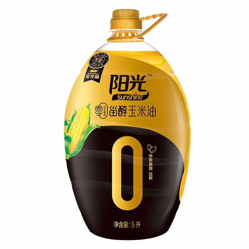 Arowana corn oil sunflower seed oil 5L sunshine zero trans fat sterol household large barrel manufacturer wholesale