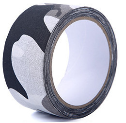 Cinta a base de tela de camuflaje Camuflaje biónico para exteriores de alta adherencia Camping verde militar impermeable de la jungla resistente al desgaste cinta de algodón