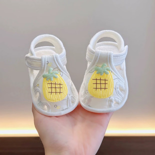 Baby Shoes Summer 0-6 to 12 Months Soft-Soled Toddler Sandals for Boys 1 Year Old Baby Shoes Summer Pre-Step Shoes for Women