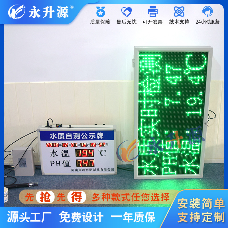 ��ҵˮ���Բ�ˮ��pHֵˮ�ʼ��������ˮ�ʼ����ӿ��幫ʾ��