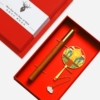Longmen Grottoes + handle + wooden pen (red box)