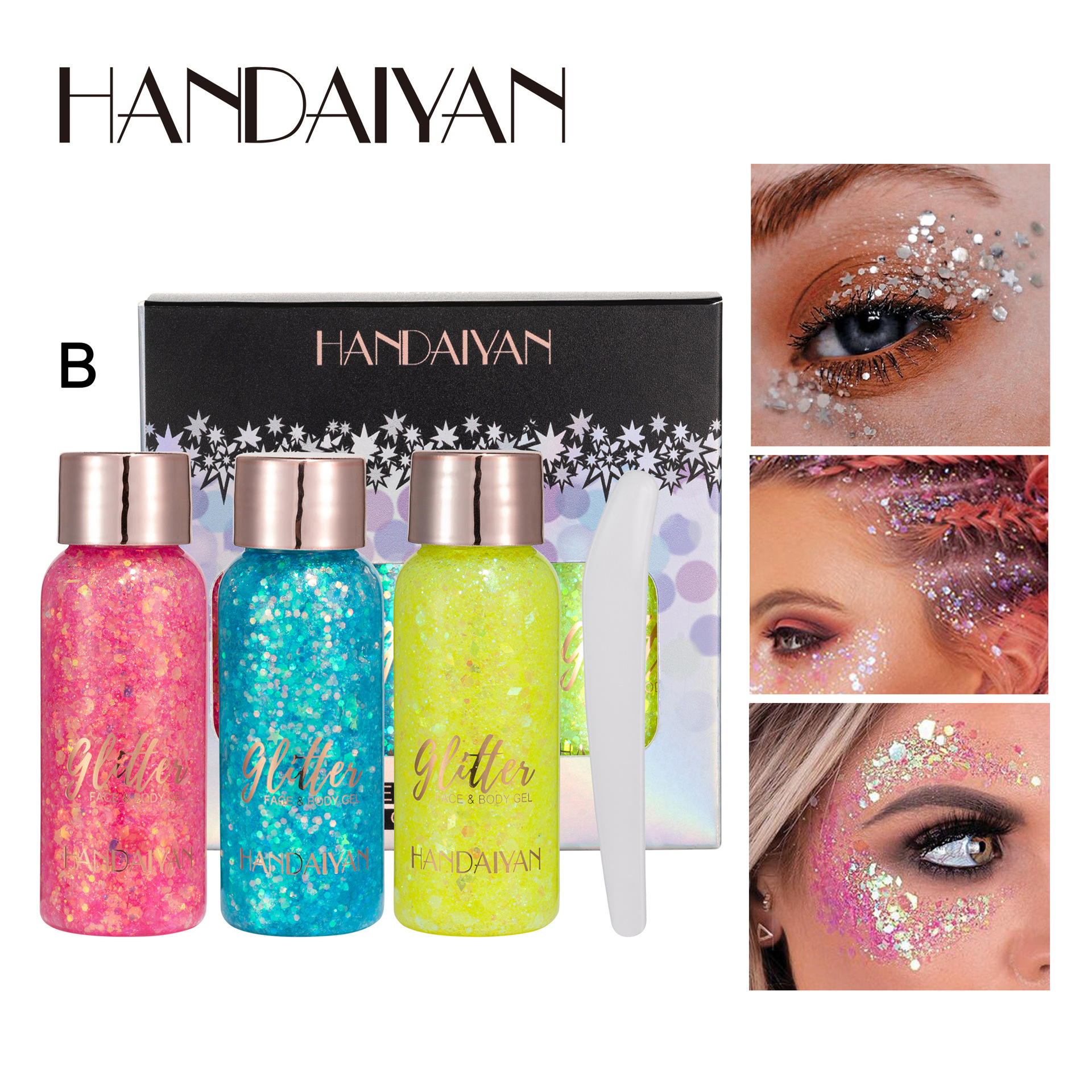 Cross-border Sequin Eye Shadow Gel