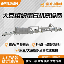 大豆组织蛋白素肉加工设备生产线片状颗粒大豆组织蛋白机器设备