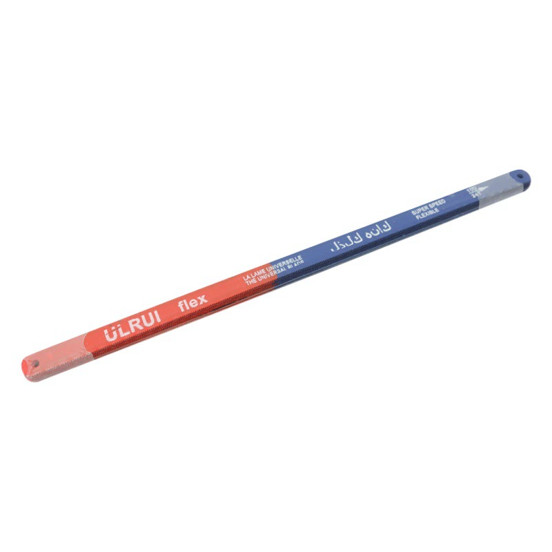 Двухцветное гибкое полотно пилы с покрытием, ручное складное полотно пилы, специальное полотно для рамы ножовки, гибкое полотно из углеродистой стали для металла