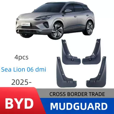 Suitable for Byd Sea Lion 06 Dmi 2025 Foreign Trade Cross-Border Mud Flaps Car Mud Flaps (Mudguard) - sea-lion-06-dmi-4-clips