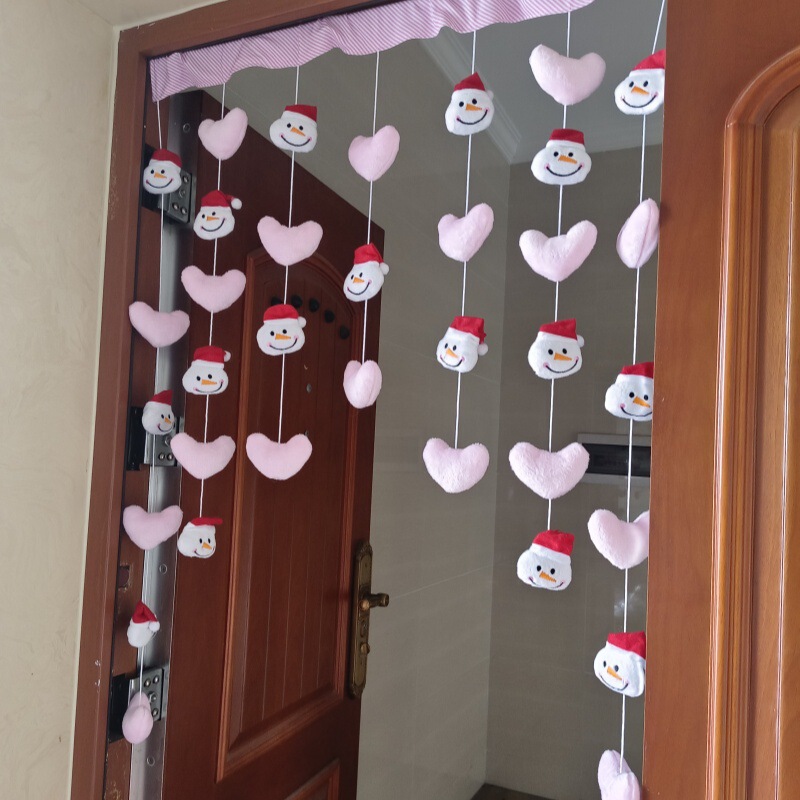 Pink Love White Cat Shelter Punch-free Bedroom Velcro Curtain Bathroom Home Door Curtain Partition Curtain Toilet Guest Pink Love White Cat Shelter Punch-free Bedroom Velcro Curtain Bathroom Home Door Curtain Partition Curtain Toilet Guest