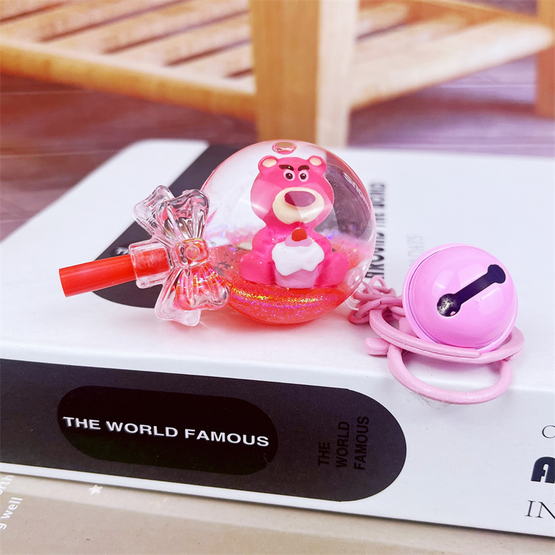 Rosa fresa oso-piruleta