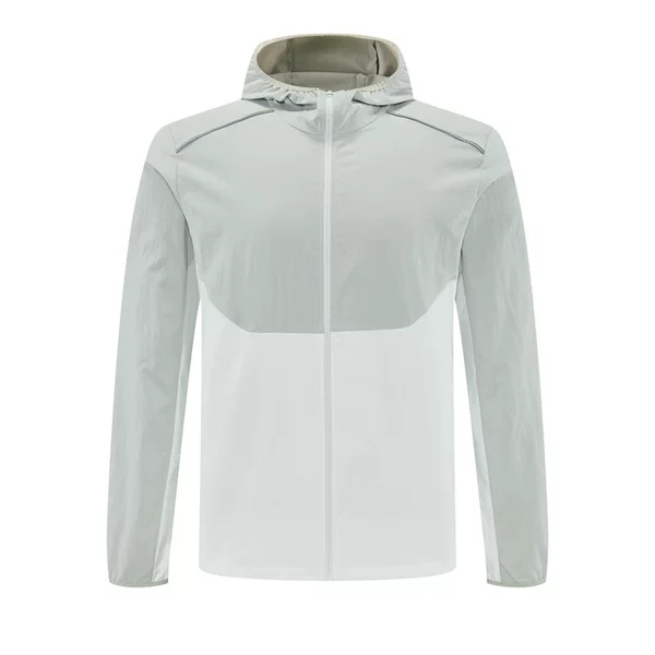 Autumn Outdoor Sports Quick-Drying Waterproof Jacket Men's 7A Antibacterial Top Lightweight Color-Blocked Loose-Fitting Running and Cycling Clothing