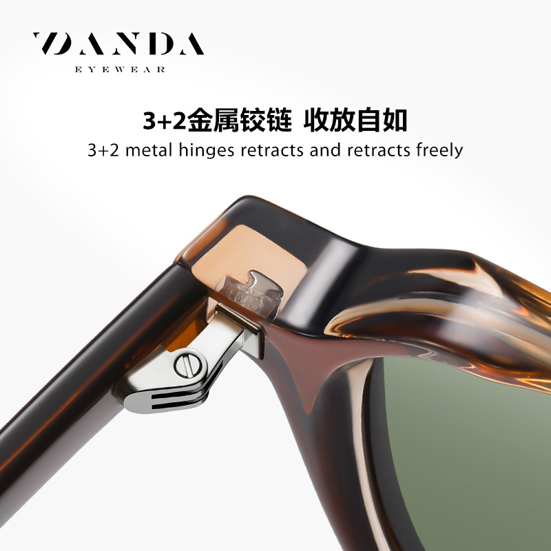 Nuevas gafas de sol de placa S31103 moda retro gafas de sol a prueba de rayos UV hombres y mujeres mismas gafas de luz anti-azul