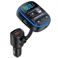 Новый Автомобильный MP3 Bluetooth-плеер T77 зарядное устройство QC3.0/PD30W карта быстрой зарядки U диск FM-передатчик