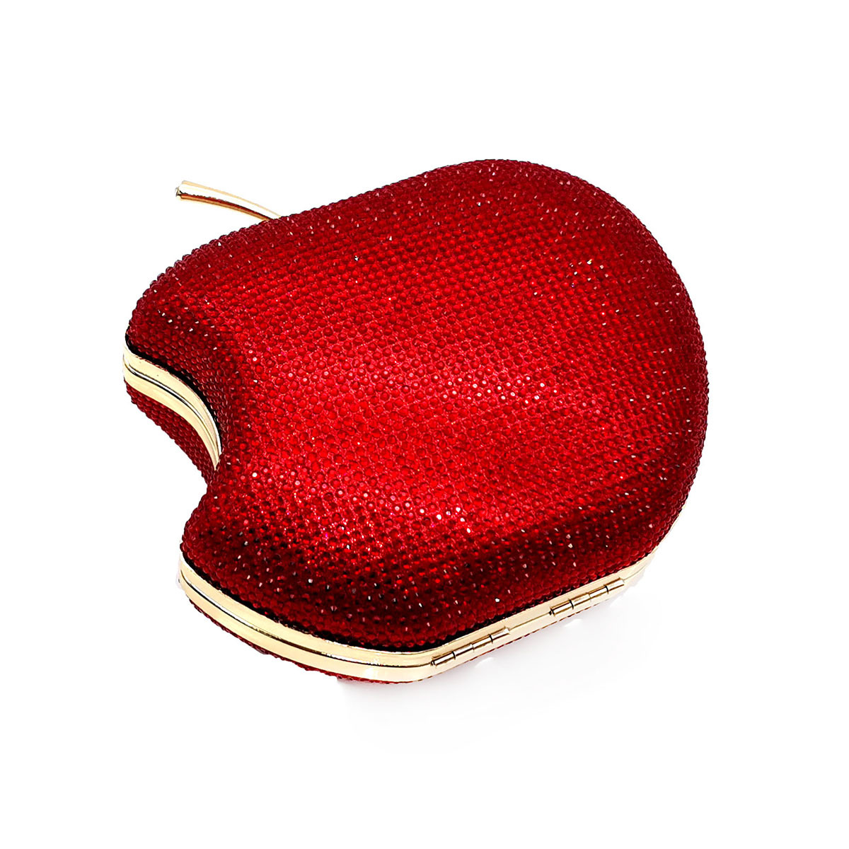 Buckle Closure Type Single Shoulder Strap Strap Type Evening Bag Bags Type Polyester Solid Color Rhinestone Evening Bags