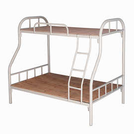 床员工上下铺铁艺架子床单人上下床宿舍双层床高低床子母床铁架床