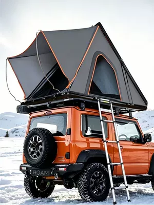 Triangular Car Tent, Outdoor Double-Person – Avtomobil dam çadırları