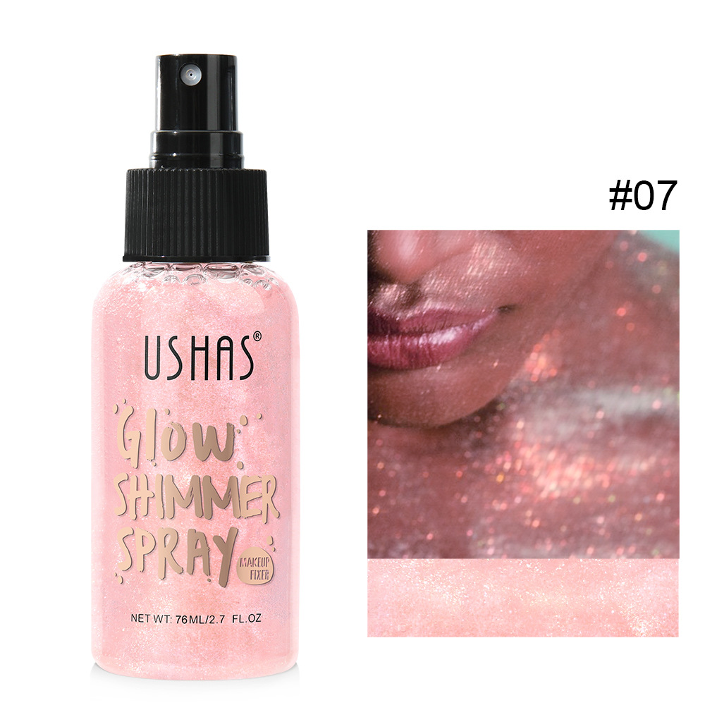 USHAS crossover spot líquido de alto brillo base líquida corrector resistente al agua y al sudor brillo FS294