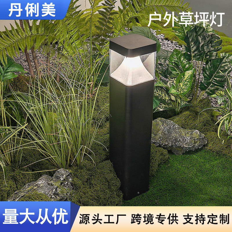 跨境LED防水照明灯花园别墅灯笼户外灯公园景观庭院灯草坪灯