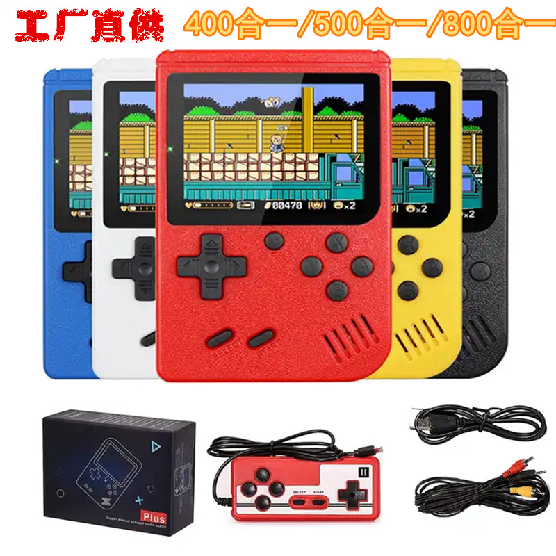 La máquina de juego 400 en uno neutral transfronteriza duplica el juego portátil de arcade de mini niños que lleva clásico retro nostálgico