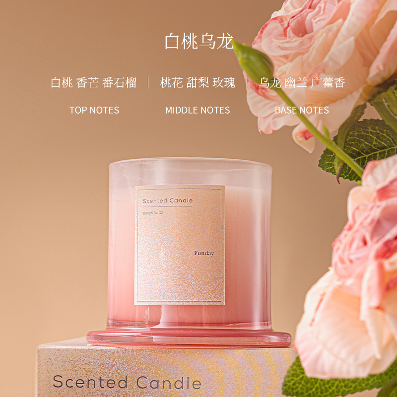 金鐘罩高級感新婚祝い誕生日中秋節記念品大豆ワックスクリエイティブホームデコレーションギフトアロマキャンドル|undefined