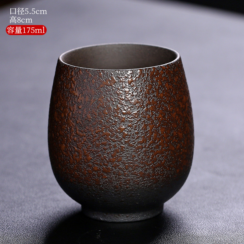 돌 유약-큰 계란 컵