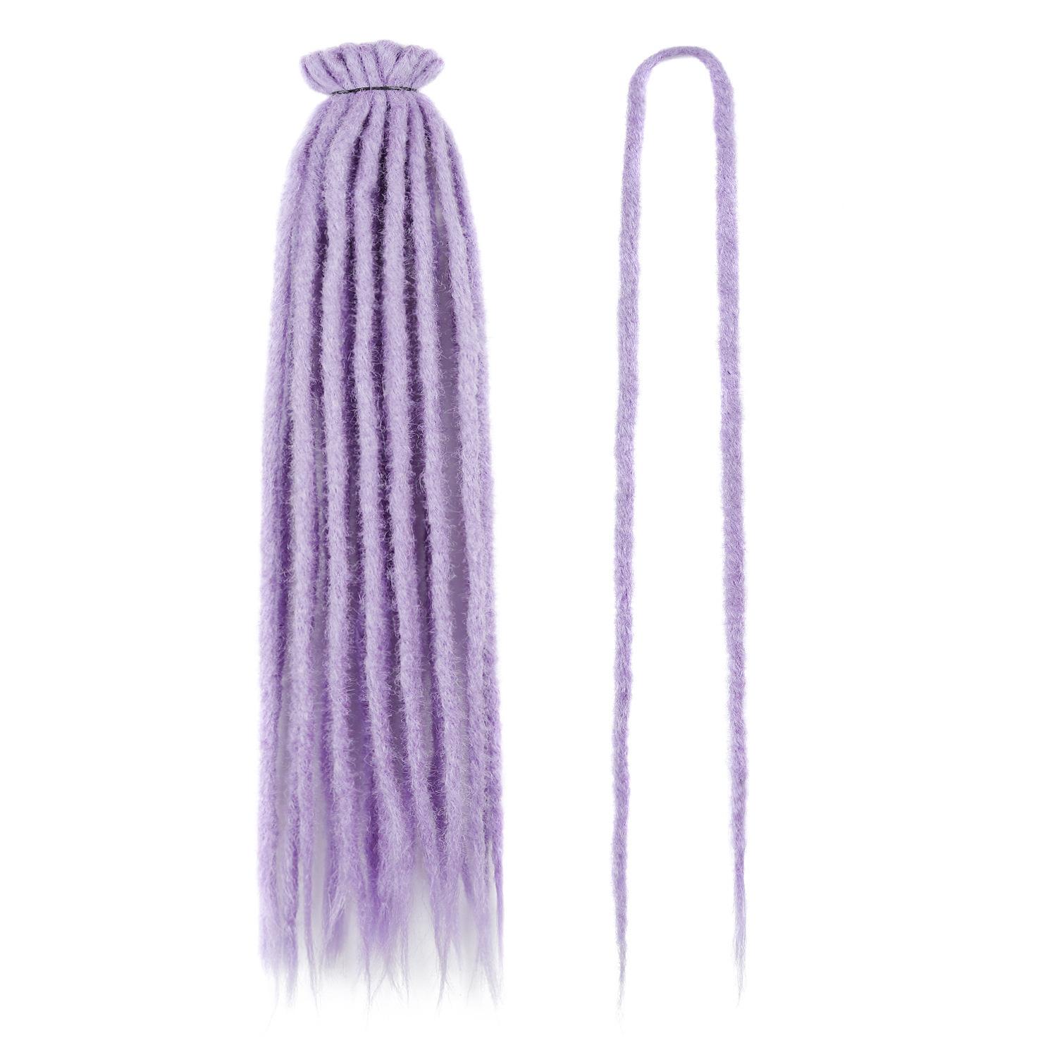 Exportación de comercio exterior europea y americana peruca de crochet una sola mano frotando trenzas africanas hip-hop 24 pulgadas trenzas perucas rectas trenzas