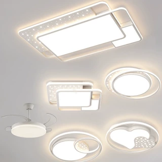 LED客厅主灯星空餐厅吊灯现代简约北欧卧室吸顶灯具全屋套餐中山