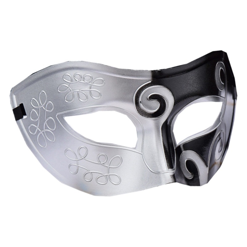 Máscara de Halloween transfronteriza máscara de hombres adultos y mujeres máscara de Mascarada fiesta emocional sexy media cara máscara del Día de los niños