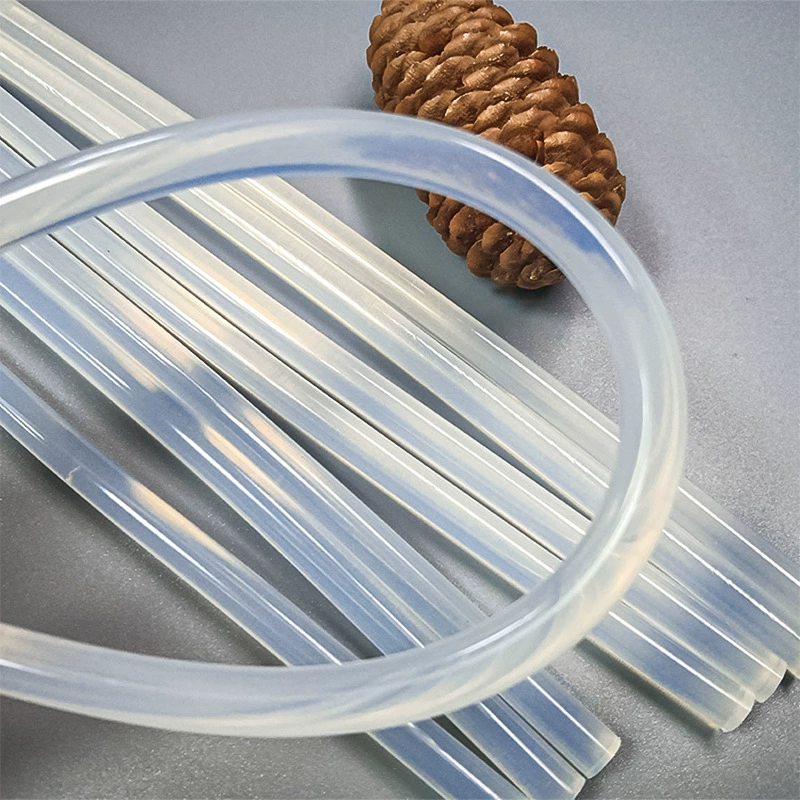 Прилипатель теплоемкости 7 мм/11 мм ручки Сол оптового горячего Мельт фабрики слипчивый высоковязкий прозрачный дружественный к окружающей среде слипчивый