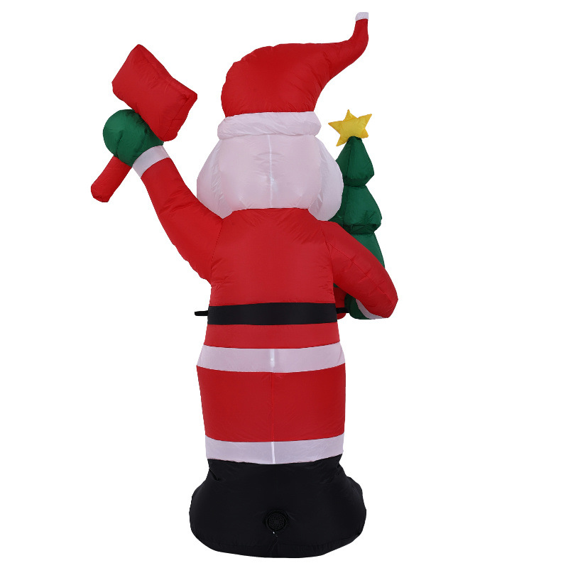 Nuevos productos transfronterizos Navidad inflables decoración 1.8m tomar el árbol de Navidad para elevar la decoración de la decoración del patio de ancianos
