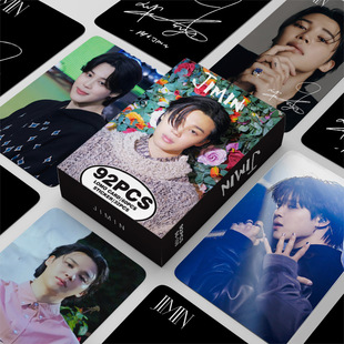 Jimin Solo Production Diary Card Park Jimin Collection Card Photo Card Double-Sided Lomo Card