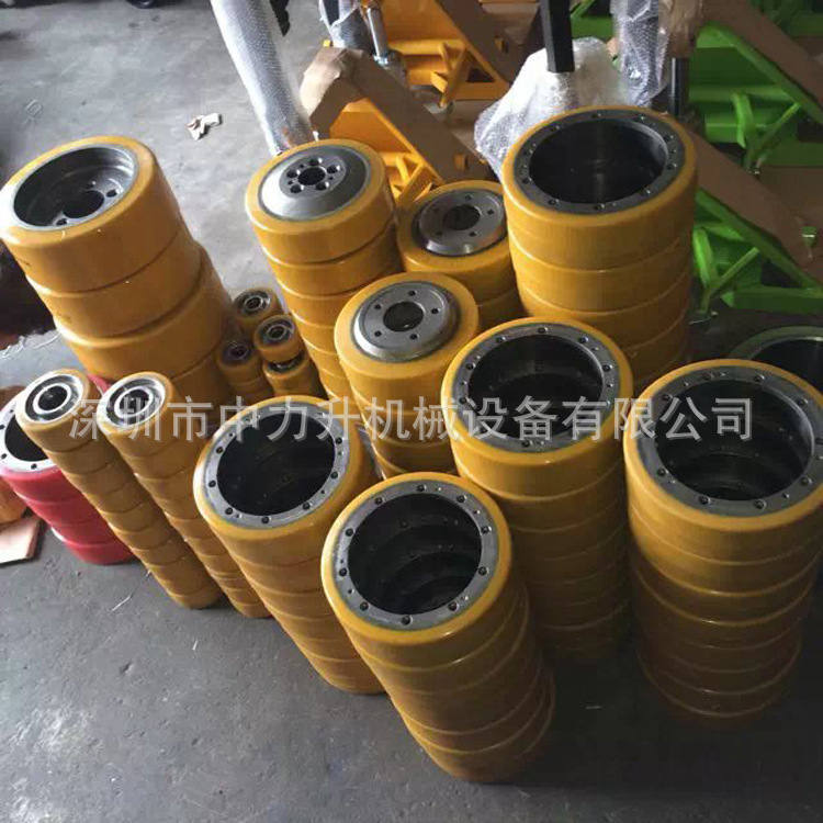 批发电动驱动叉车轮 鸿福大轮 牛力叉车轮 奥津大轮