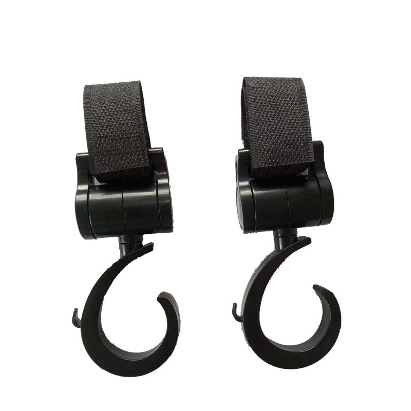 Carro de bebé gancho carro gancho giratorio de 360 grados batería coche eléctrico coche gancho Carro de bebé accesorios universales