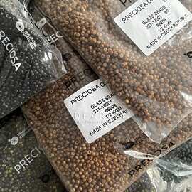 ♧进口捷克珠PRECIOSA宝仕奥莎 毕加索复古米珠2,3,4mm 串珠材