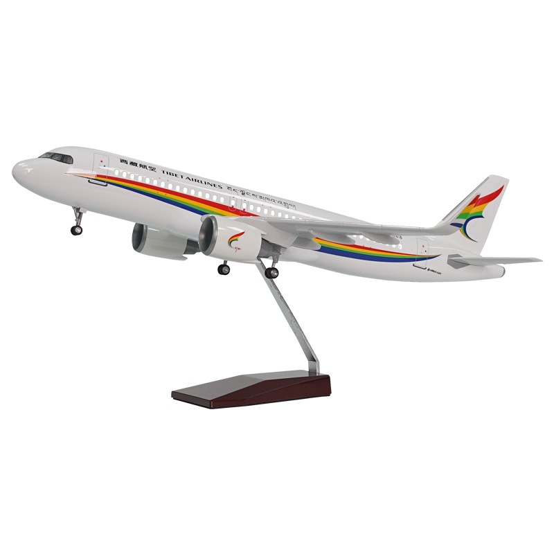 Emirates Scale 1:160 46cm A380 Emirates Modelo de avión de simulación ligera