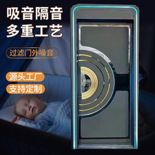 工厂批发ktv隔音门夜总会推拉门不锈钢门套隔音门ktv包厢门发光门